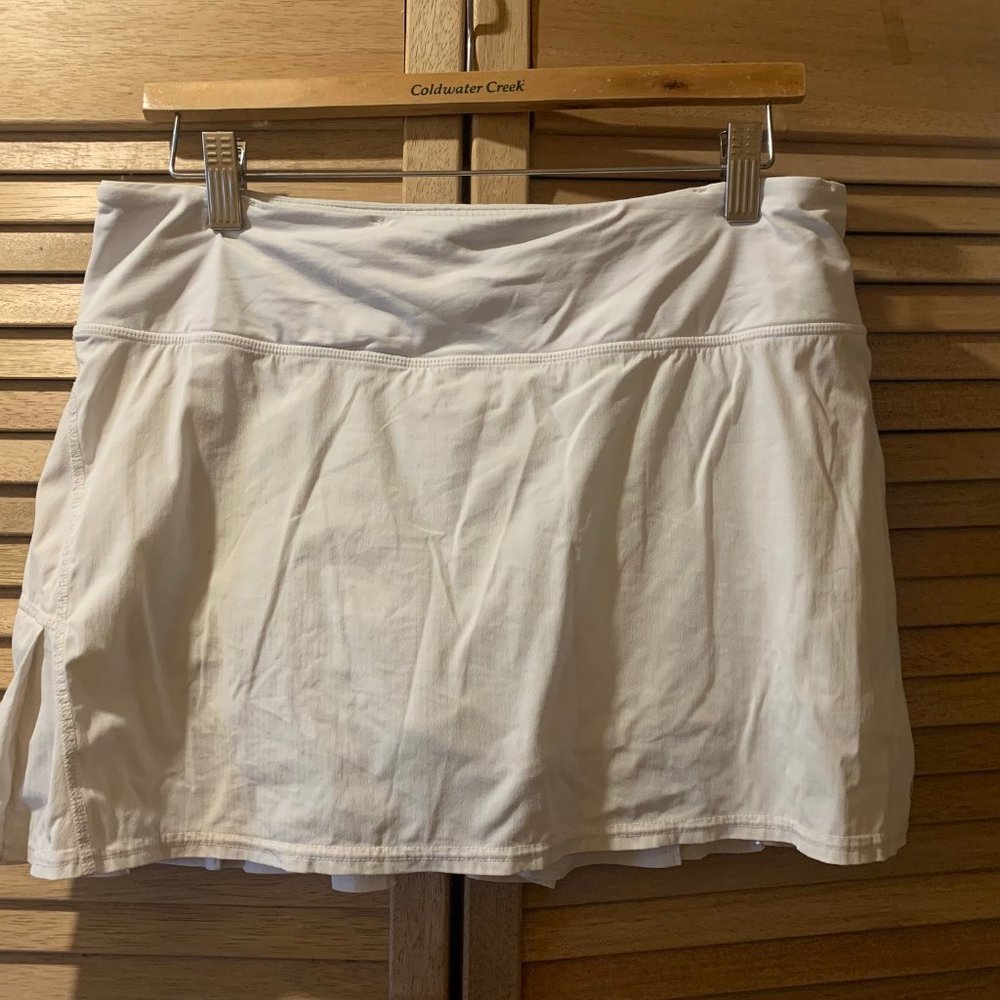 Lululemon Skirt, 8 Tall, White